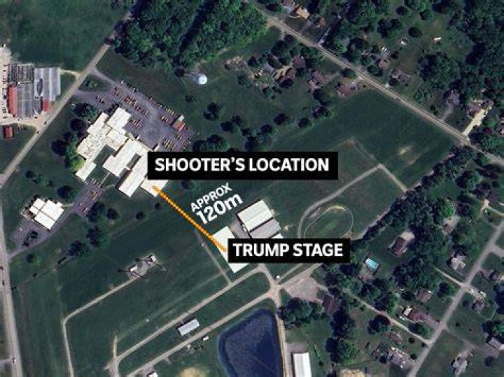 Map of Crooks shooting location