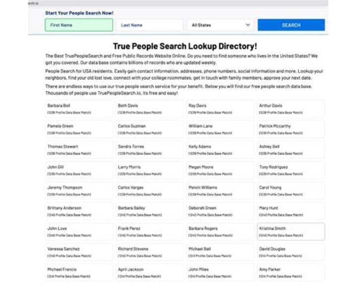 TruePeopleSearch.com: Your Comprehensive Guide to Finding People Online